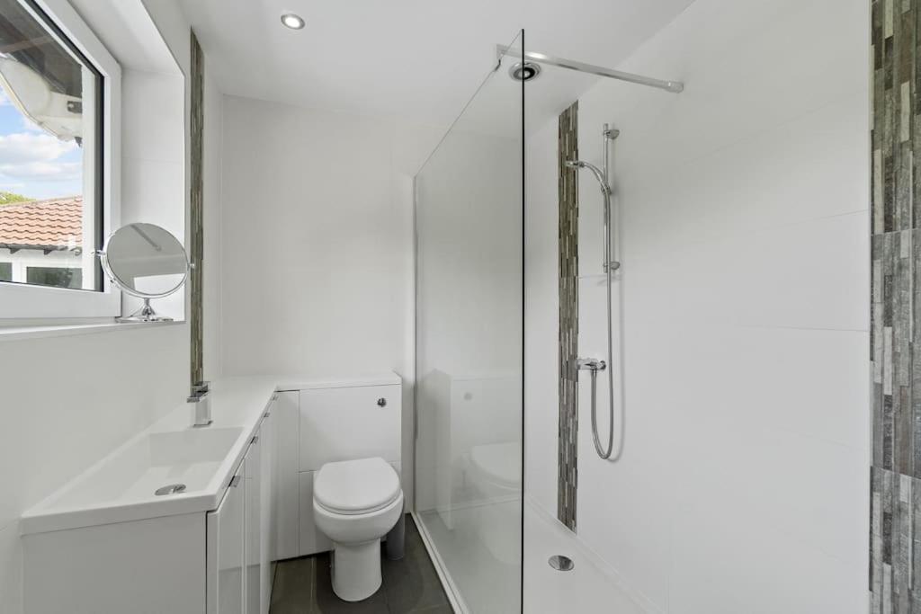 White Cottage Stunning Contemporary 2 Bedroom 2 Ensuite Annex With Hot Tub Plymouth Exteriör bild